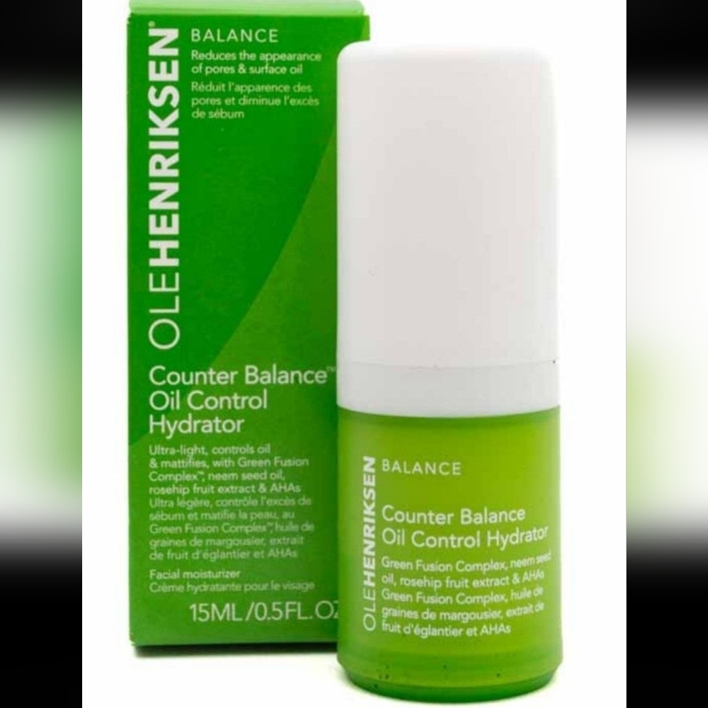Ole Henriksen Counter Balance Oil Control Hydrator NIB Matte Face Moisturizer